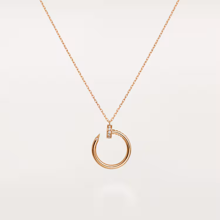 0f6b828f68ff594b8f75170ce2fb8802.avif Підвіска Juste un Clou з діамантами 0,12 ct - Зображення 1