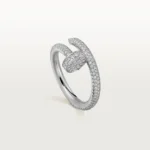 Каблучка JUSTE UN CLOU classic model, з діамантами 0,85 ct